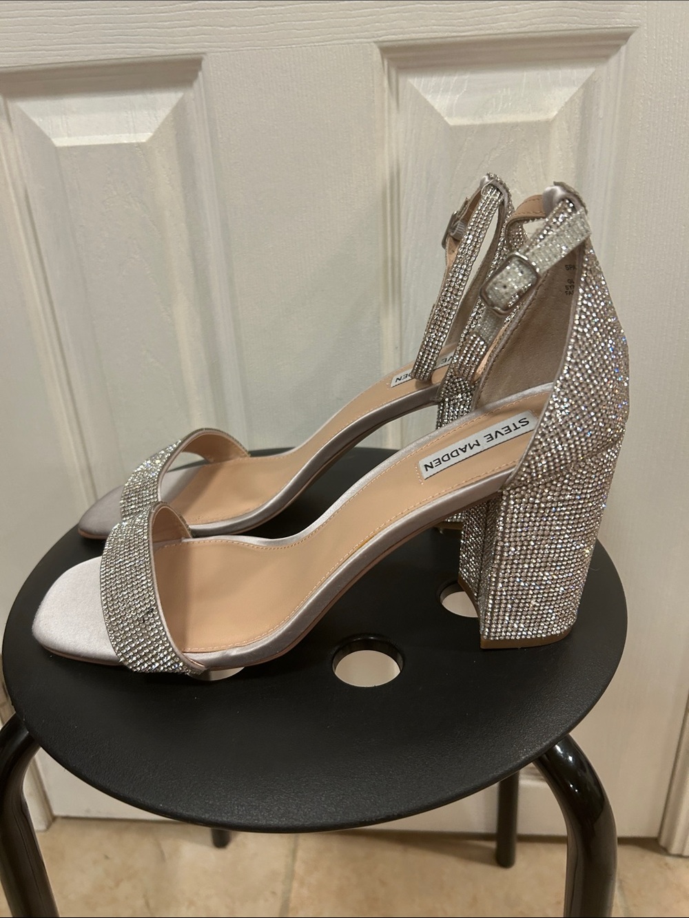 Steve Madden Rhinestone Heels Size 12